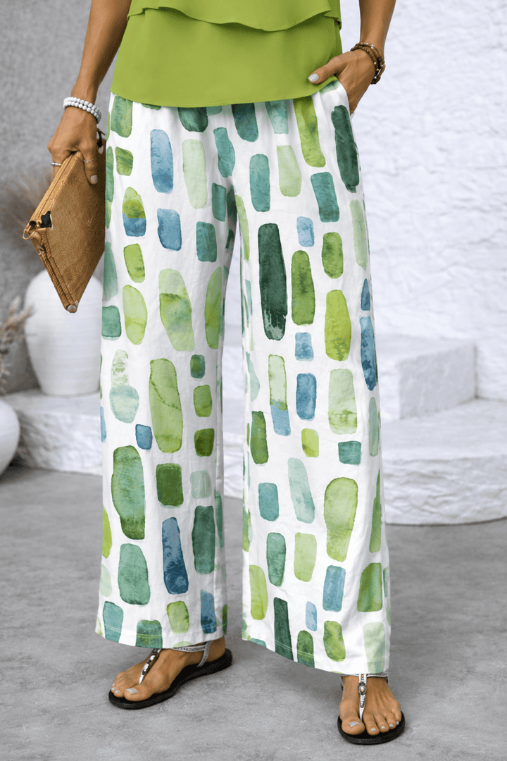Women's Flowing Summer Two-Piece Set