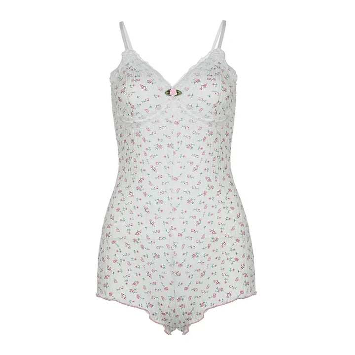 JOY™ – Dreamy Floral Sleeveless Bodysuit